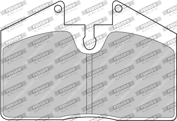 Bremsbelagsatz, Scheibenbremse FERODO RACING FDS451