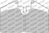 Bremsbelagsatz, Scheibenbremse FERODO RACING FDS451