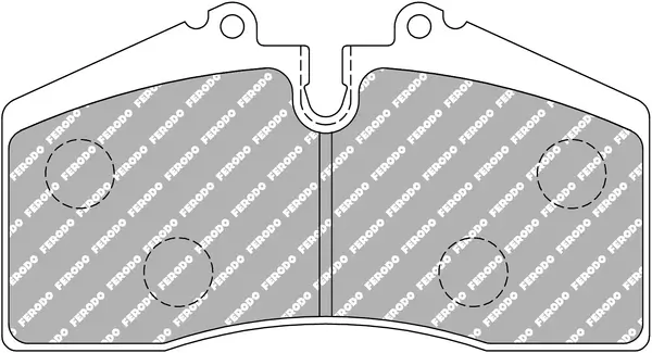 Bremsbelagsatz, Scheibenbremse FERODO RACING FDS560