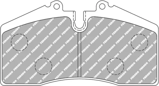Bremsbelagsatz, Scheibenbremse FERODO RACING FDS560 Bild Bremsbelagsatz, Scheibenbremse FERODO RACING FDS560
