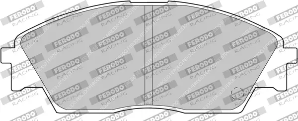 Bremsbelagsatz, Scheibenbremse Vorderachse FERODO RACING FDS598