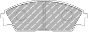 Bremsbelagsatz, Scheibenbremse Vorderachse FERODO RACING FDS598