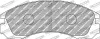 Bremsbelagsatz, Scheibenbremse Vorderachse FERODO RACING FDS765