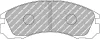 Bremsbelagsatz, Scheibenbremse FERODO RACING FDS765 Bild Bremsbelagsatz, Scheibenbremse FERODO RACING FDS765