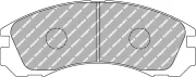 Bremsbelagsatz, Scheibenbremse Vorderachse FERODO RACING FDS765
