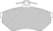 Bremsbelagsatz, Scheibenbremse FERODO RACING FDS775