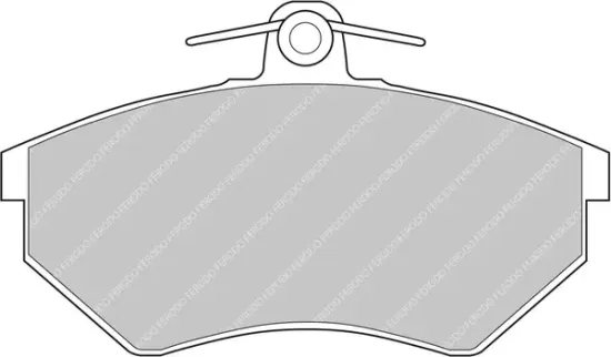 Bremsbelagsatz, Scheibenbremse FERODO RACING FDS775 Bild Bremsbelagsatz, Scheibenbremse FERODO RACING FDS775