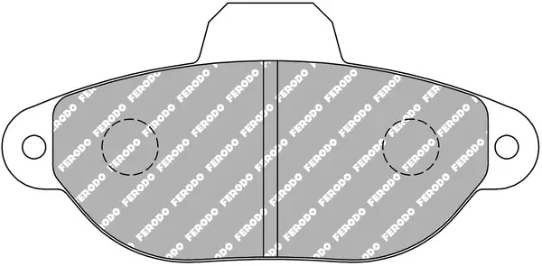 Bremsbelagsatz, Scheibenbremse FERODO RACING FDS925