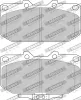 Bremsbelagsatz, Scheibenbremse FERODO RACING FDS986