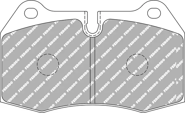 Bremsbelagsatz, Scheibenbremse FERODO RACING FDS998
