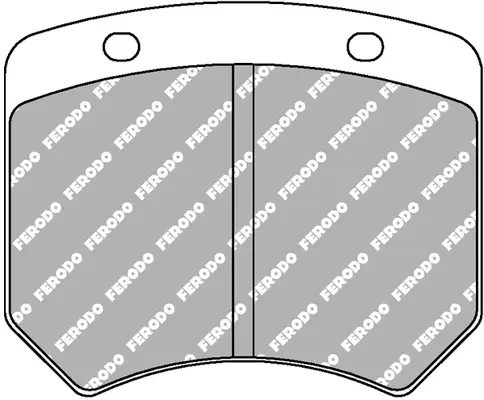 Bremsbelagsatz, Scheibenbremse Vorderachse FERODO RACING FCP448R