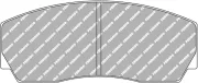 Bremsbelagsatz, Scheibenbremse FERODO RACING FCP451R