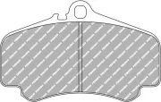 Bremsbelagsatz, Scheibenbremse Vorderachse FERODO RACING FRP3050H
