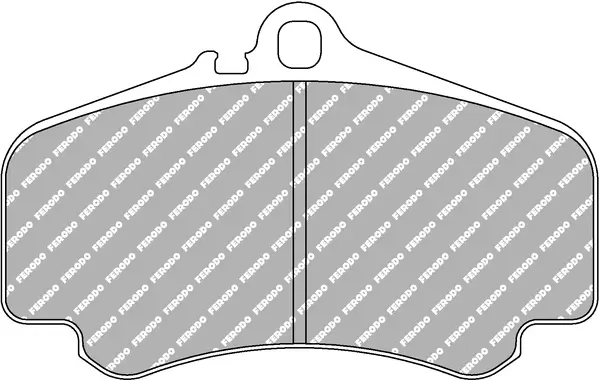 Bremsbelagsatz, Scheibenbremse Vorderachse FERODO RACING FRP3050W