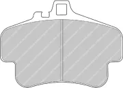 Bremsbelagsatz, Scheibenbremse FERODO RACING FRP3051W