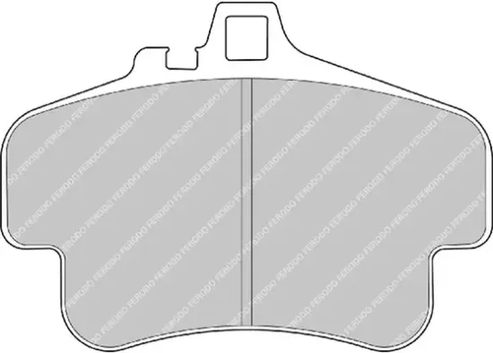 Bremsbelagsatz, Scheibenbremse FERODO RACING FRP3051W Bild Bremsbelagsatz, Scheibenbremse FERODO RACING FRP3051W