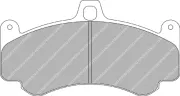 Bremsbelagsatz, Scheibenbremse FERODO RACING FCP541H