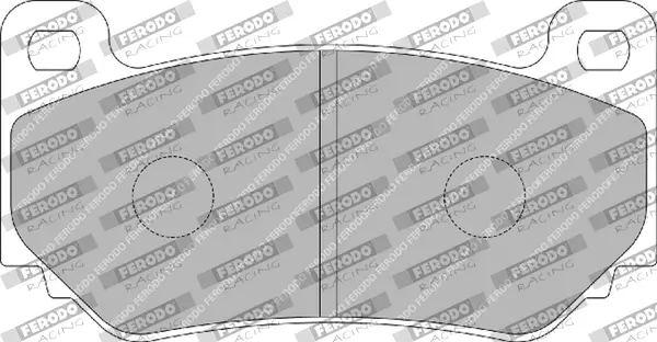 Bremsbelagsatz, Scheibenbremse Vorderachse FERODO RACING FRP3085H