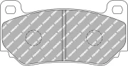 Bremsbelagsatz, Scheibenbremse Vorderachse FERODO RACING FRP3085H