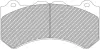 Bremsbelagsatz, Scheibenbremse FERODO RACING FRP3133W Bild Bremsbelagsatz, Scheibenbremse FERODO RACING FRP3133W