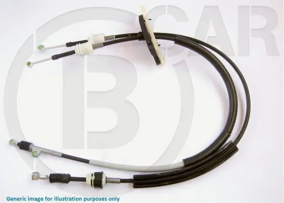 Seilzug, Schaltgetriebe B CAR 001FD461