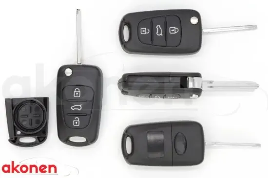 Gehäuse, Autoschlüssel B CAR 004KI008 Bild Gehäuse, Autoschlüssel B CAR 004KI008