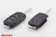 Gehäuse, Autoschlüssel B CAR 004VW013