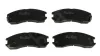 Bremsbelagsatz, Scheibenbremse Vorderachse HART 215 235 Bild Bremsbelagsatz, Scheibenbremse Vorderachse HART 215 235