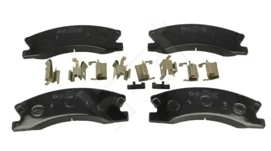 Bremsbelagsatz, Scheibenbremse Vorderachse HART 222 270 Bild Bremsbelagsatz, Scheibenbremse Vorderachse HART 222 270