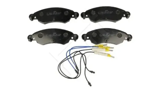 Bremsbelagsatz, Scheibenbremse Vorderachse HART 222 285 Bild Bremsbelagsatz, Scheibenbremse Vorderachse HART 222 285