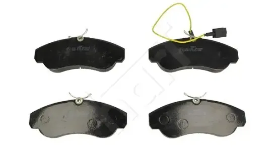 Bremsbelagsatz, Scheibenbremse Vorderachse HART 222 290 Bild Bremsbelagsatz, Scheibenbremse Vorderachse HART 222 290