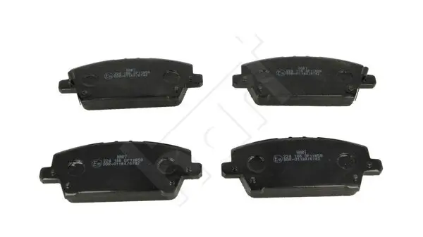 Bremsbelagsatz, Scheibenbremse Vorderachse HART 224 166