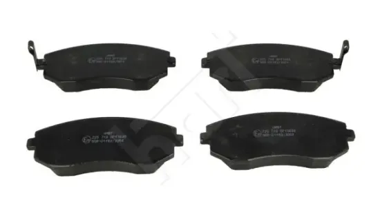 Bremsbelagsatz, Scheibenbremse Vorderachse HART 225 713 Bild Bremsbelagsatz, Scheibenbremse Vorderachse HART 225 713