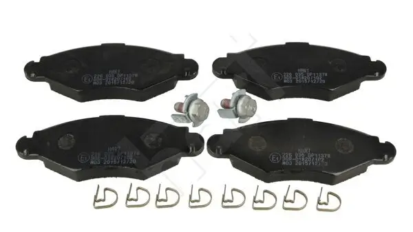 Bremsbelagsatz, Scheibenbremse HART 226 035