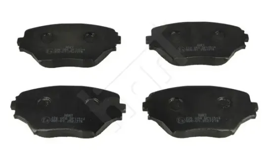 Bremsbelagsatz, Scheibenbremse Vorderachse HART 226 050 Bild Bremsbelagsatz, Scheibenbremse Vorderachse HART 226 050
