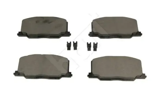 Bremsbelagsatz, Scheibenbremse Vorderachse HART 217 553 Bild Bremsbelagsatz, Scheibenbremse Vorderachse HART 217 553