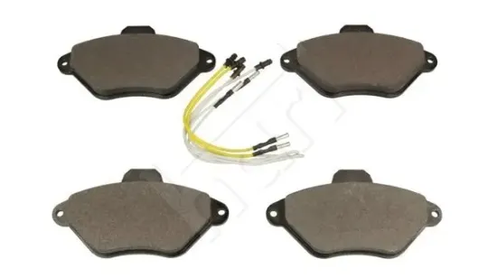 Bremsbelagsatz, Scheibenbremse Vorderachse HART 222 280 Bild Bremsbelagsatz, Scheibenbremse Vorderachse HART 222 280