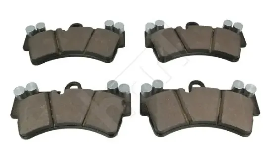 Bremsbelagsatz, Scheibenbremse Vorderachse HART 222 281 Bild Bremsbelagsatz, Scheibenbremse Vorderachse HART 222 281