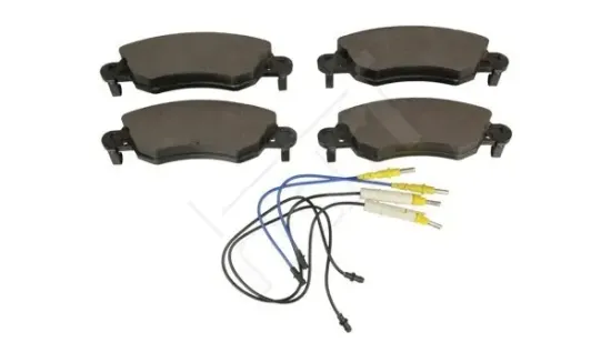 Bremsbelagsatz, Scheibenbremse Vorderachse HART 222 285 Bild Bremsbelagsatz, Scheibenbremse Vorderachse HART 222 285