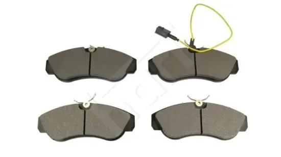 Bremsbelagsatz, Scheibenbremse Vorderachse HART 222 290 Bild Bremsbelagsatz, Scheibenbremse Vorderachse HART 222 290