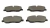 Bremsbelagsatz, Scheibenbremse Vorderachse HART 222 407 Bild Bremsbelagsatz, Scheibenbremse Vorderachse HART 222 407