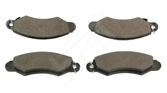 Bremsbelagsatz, Scheibenbremse Vorderachse HART 225 730 Bild Bremsbelagsatz, Scheibenbremse Vorderachse HART 225 730