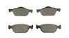 Bremsbelagsatz, Scheibenbremse Vorderachse HART 228 847 Bild Bremsbelagsatz, Scheibenbremse Vorderachse HART 228 847