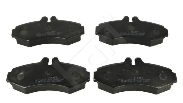 Bremsbelagsatz, Scheibenbremse Vorderachse HART 215 920