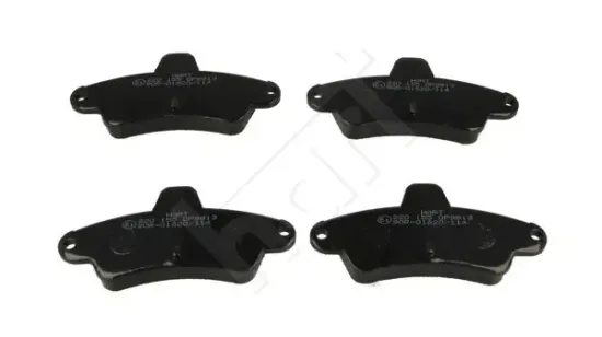 Bremsbelagsatz, Scheibenbremse Hinterachse HART 220 155 Bild Bremsbelagsatz, Scheibenbremse Hinterachse HART 220 155