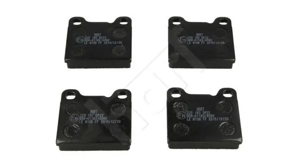 Bremsbelagsatz, Scheibenbremse HART 220 182