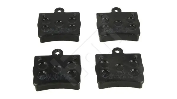 Bremsbelagsatz, Scheibenbremse Hinterachse HART 221 411