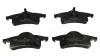 Bremsbelagsatz, Scheibenbremse Hinterachse HART 221 651 Bild Bremsbelagsatz, Scheibenbremse Hinterachse HART 221 651