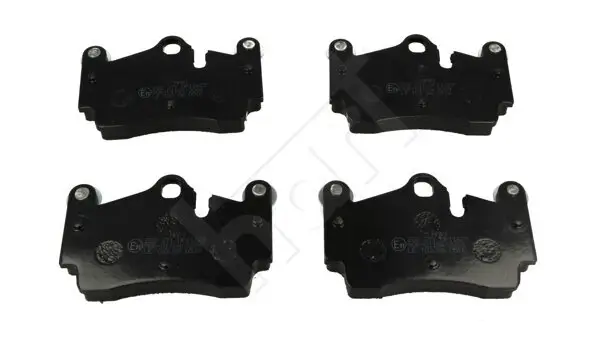 Bremsbelagsatz, Scheibenbremse Hinterachse HART 222 271