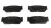 Bremsbelagsatz, Scheibenbremse Hinterachse HART 223 084 Bild Bremsbelagsatz, Scheibenbremse Hinterachse HART 223 084